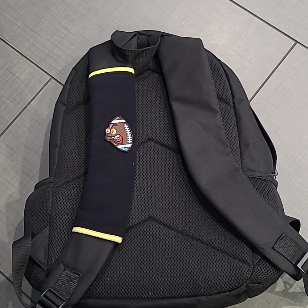 Gutzy Gear Backpack Strap Cover & Football Patch NWT
